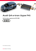 SSP 685 Audi Q4 e-tron (type F4) - Self-Study Programme 